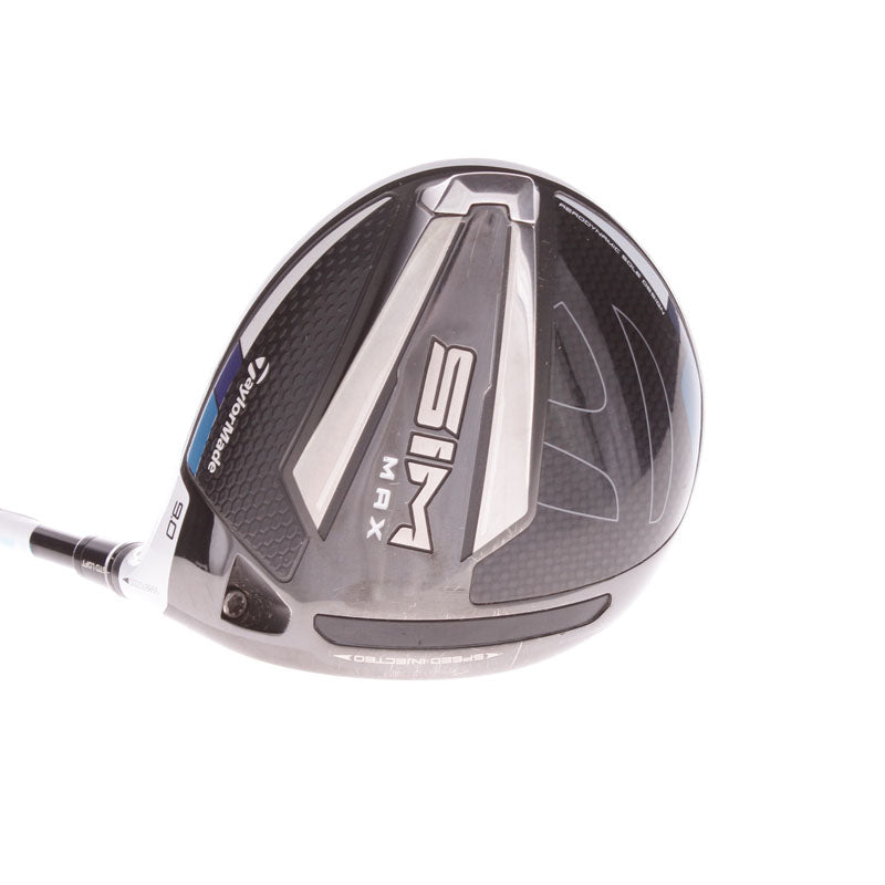 TaylorMade Sim Max Graphite Men's Right Hand Driver Stiff - Hzrdus Smoke 6.0