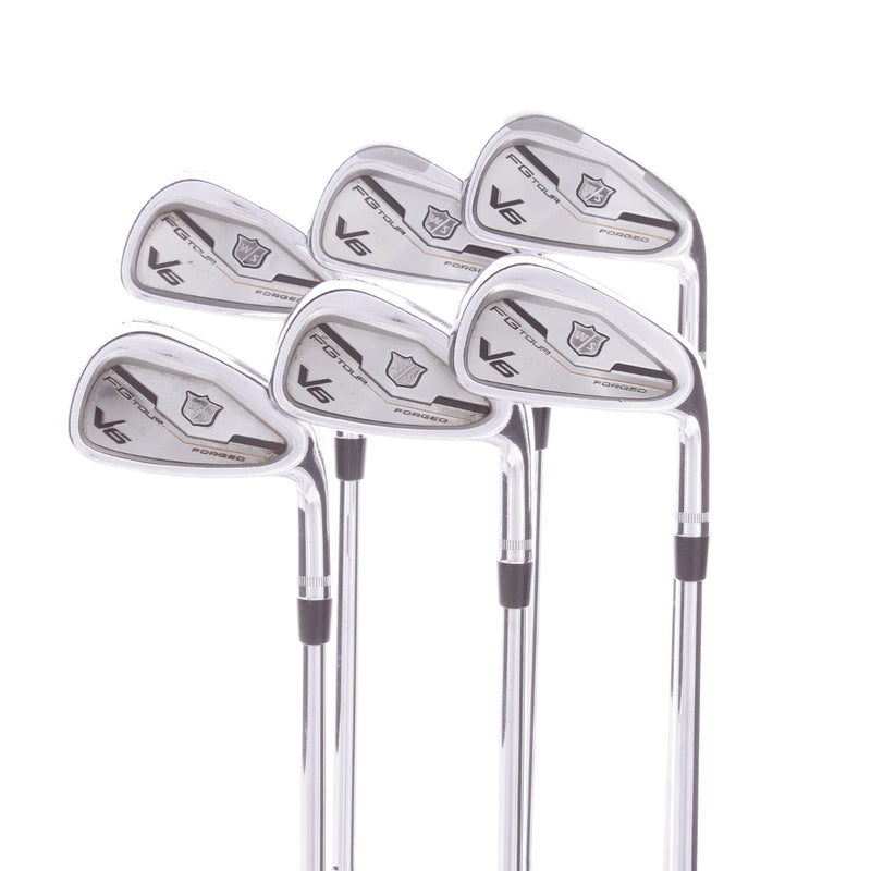 Wilson V6 Steel Men's Right Hand Irons 4-9 Extra Stiff - Dynamic Gold X100