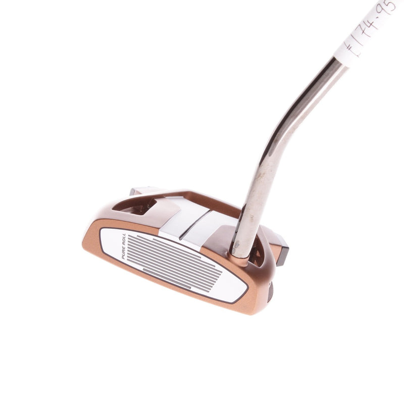 TaylorMade Spider X Copper Single Bend Men's Right Hand Putter 33 Inches - Iomic Baby Blue