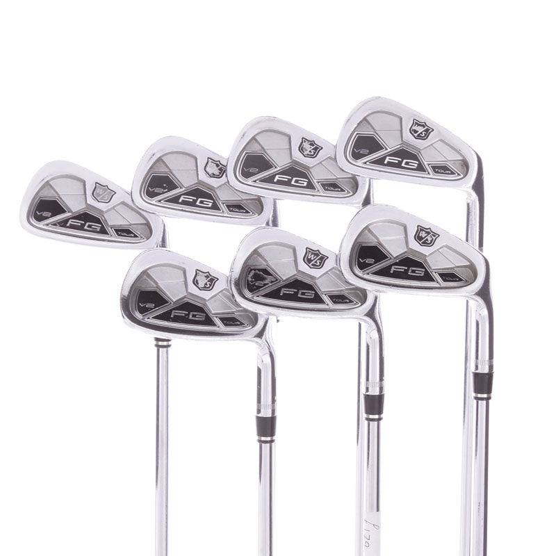 Wilson FG Tour V2 Steel Men's Right Hand Irons 4-PW  Stiff - KBS Tour