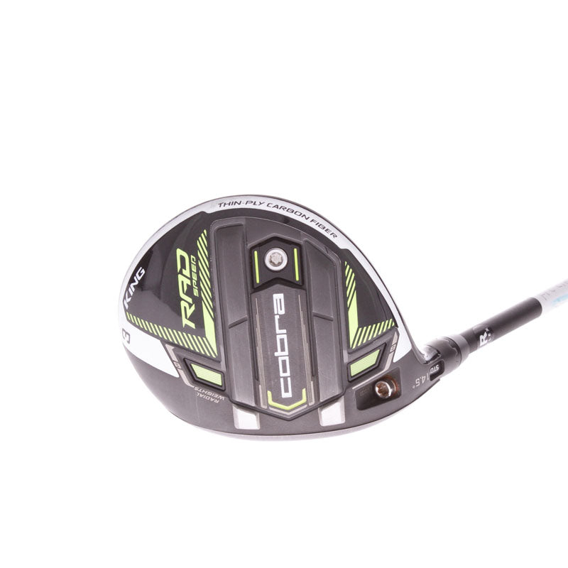 Cobra Rad Sed Graphite Men's Left Hand Fairway 3 Wood 14.5 Degree Regular - Fujikura Motore 6