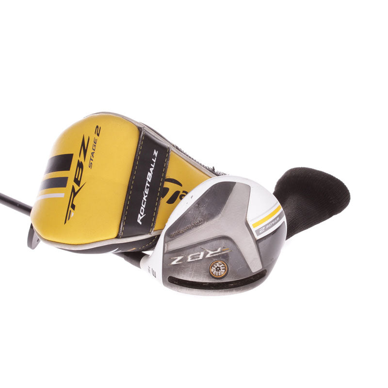 TaylorMade RocketBallz Stage 2 Graphite Men's Right Hand Fairway 3 Wood 15 Degree Stiff - Rocketfuel 60