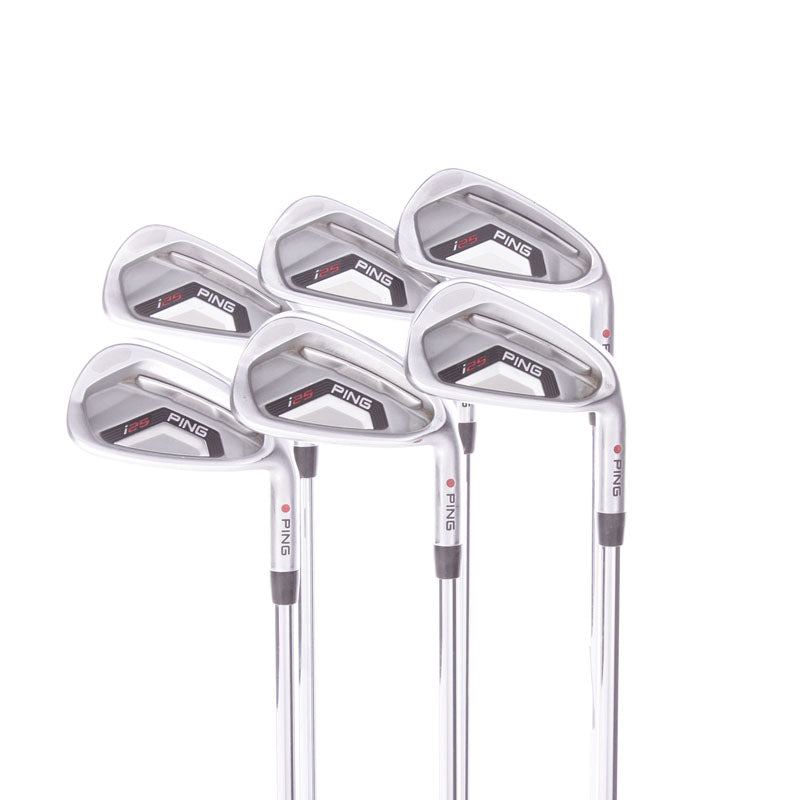 Ping I25 Steel Men's Right Hand Irons 4-9 Red Dot Regular - Ping CFS