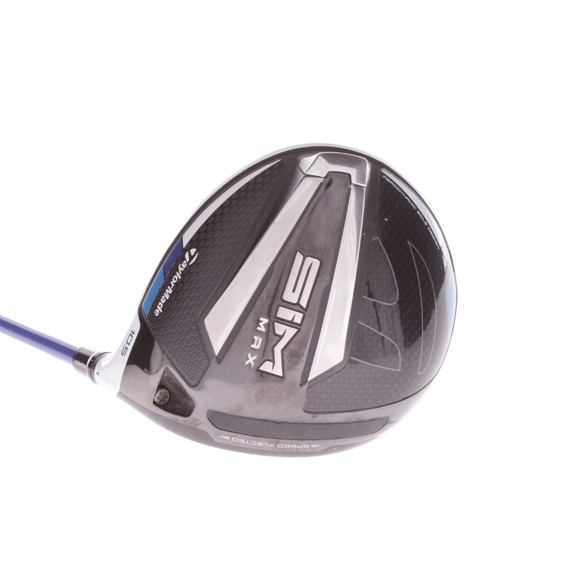 TaylorMade Sim Max Graphite Men's Right Hand Driver 10.5 Degree Stiff - Prolaunch Blue