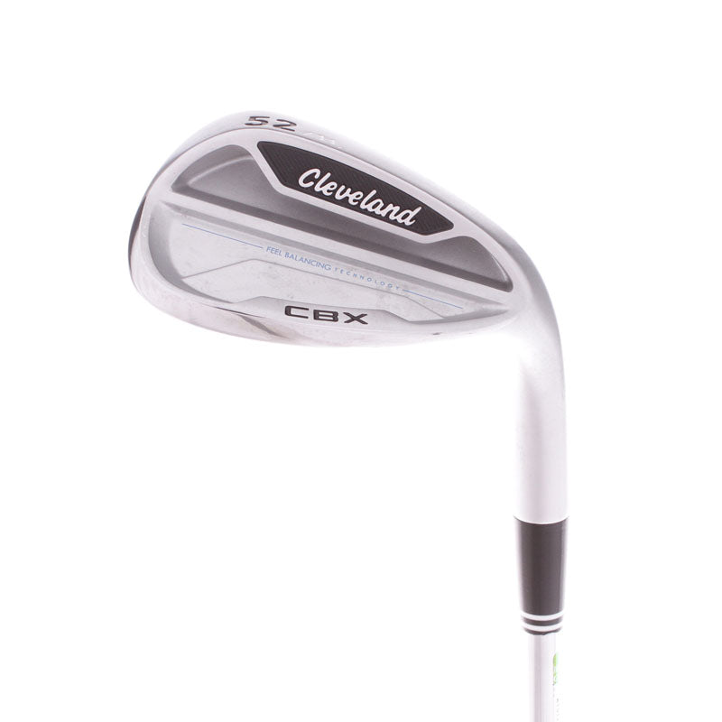 Cleveland CBX Steel Men's Right Hand Gap Wedge 52 Degree 11 Bounce Wedge - Dynamic Gold 115