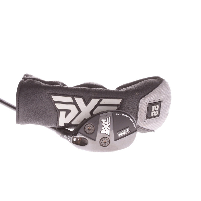 PXG 0317 X Gen 4 Graphite Men's Right Hand 4 Hybrid 22 Degree Regular - Evenflow Riptide 80g