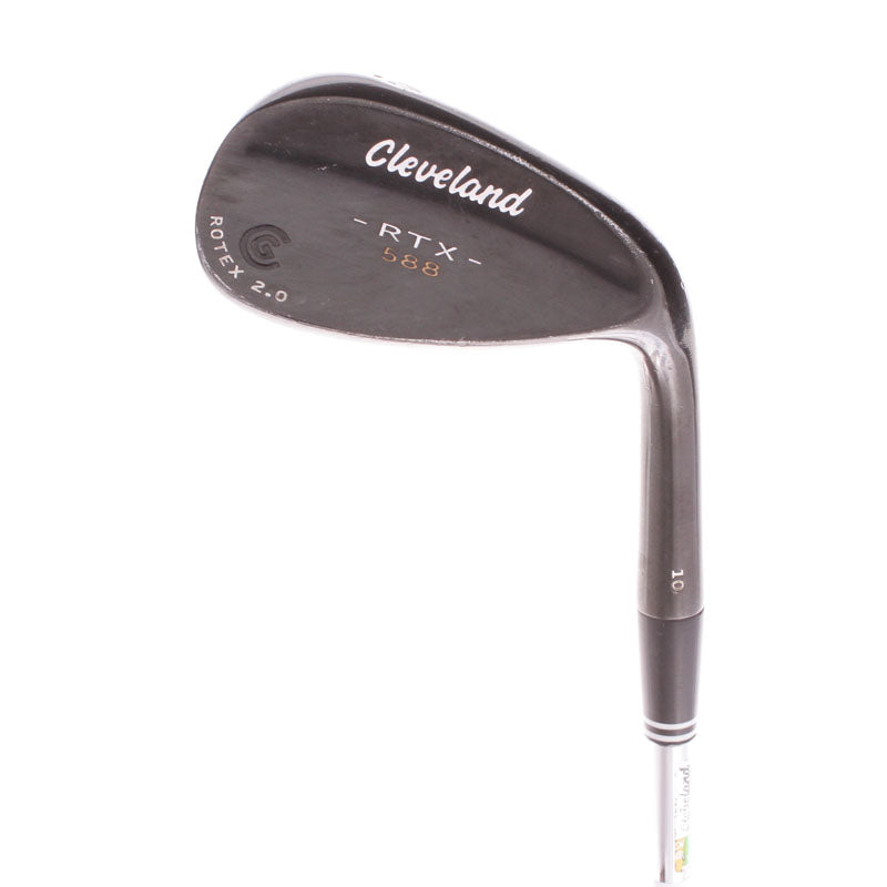 Cleveland 588 RTX Black Pearl Steel Men's Right Hand Sand Wedge 54 Degree 10 Bounce Wedge - Dynamic Gold