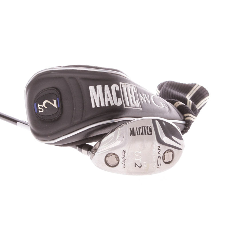 MacGregor MacTec NVG2 Graphite Men's Right Hand 2 Hybrid 17 Degree Stiff - Fujikura Triple Action