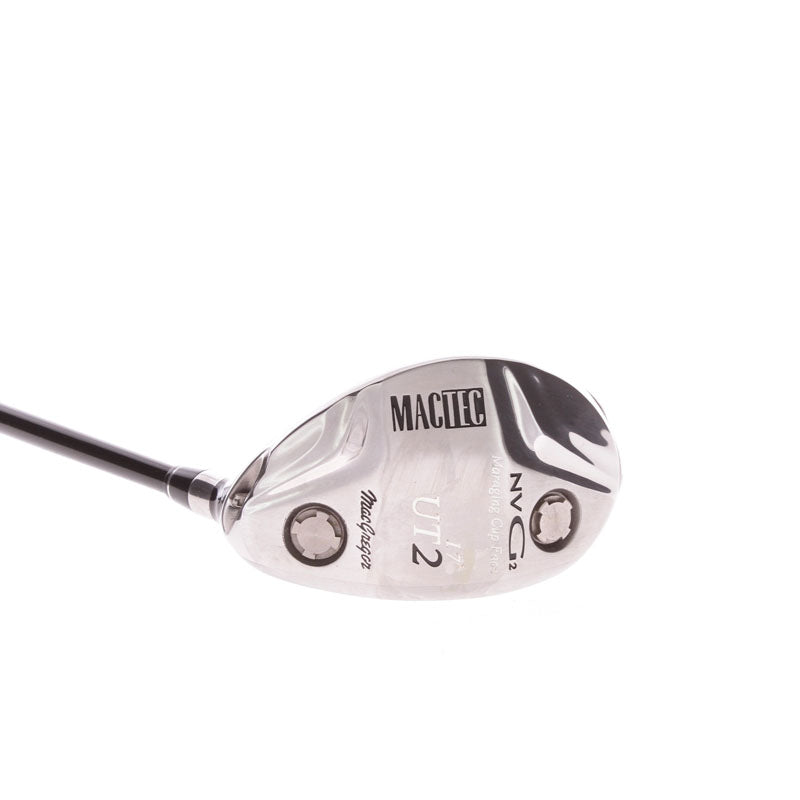 MacGregor MacTec NVG2 Graphite Men's Right Hand 2 Hybrid 17 Degree Stiff - Fujikura Triple Action