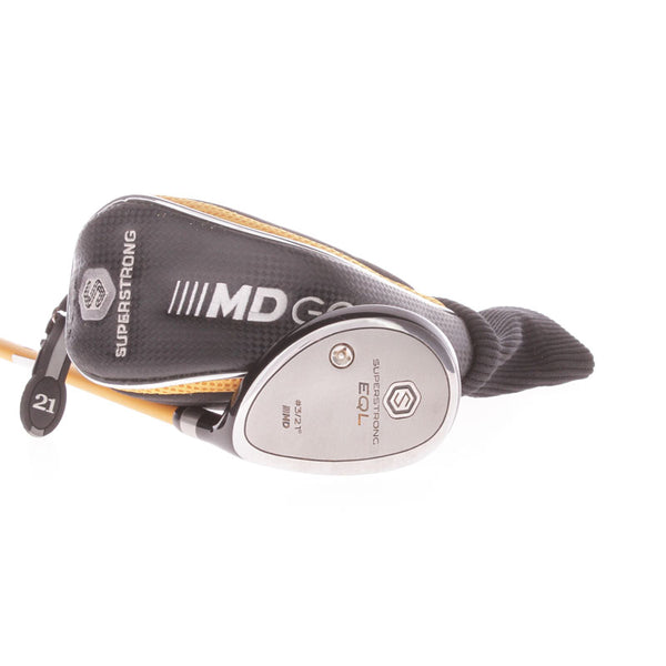 MD Golf Superstrong EQL Graphite Men's Right Hand 3 Hybrid 21 Degree Regular - Proforce 65