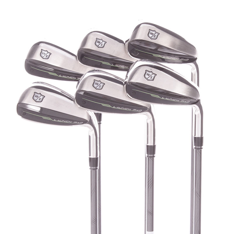 Wilson Launch Pad 2022 Graphite Men's Right Hand Irons 5-PW Regular - Evenflow Project X 5.5