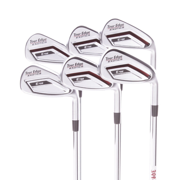 Tour Edge Exotics E722 Vericor Steel Men's Right Hand Irons 5-PW Stiff - XP 85 S300