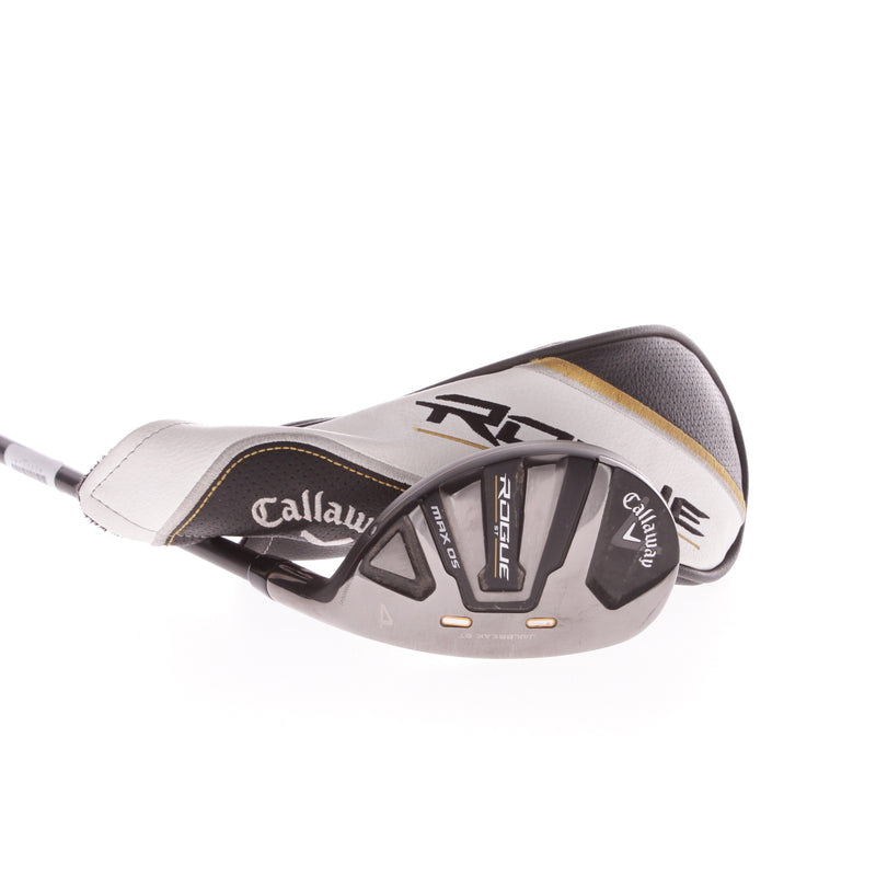 Callaway Rogue St Max OS Graphite Men's Right Hand 4 Hybrid 24 Degree Senior - Project X Cypher 5.0