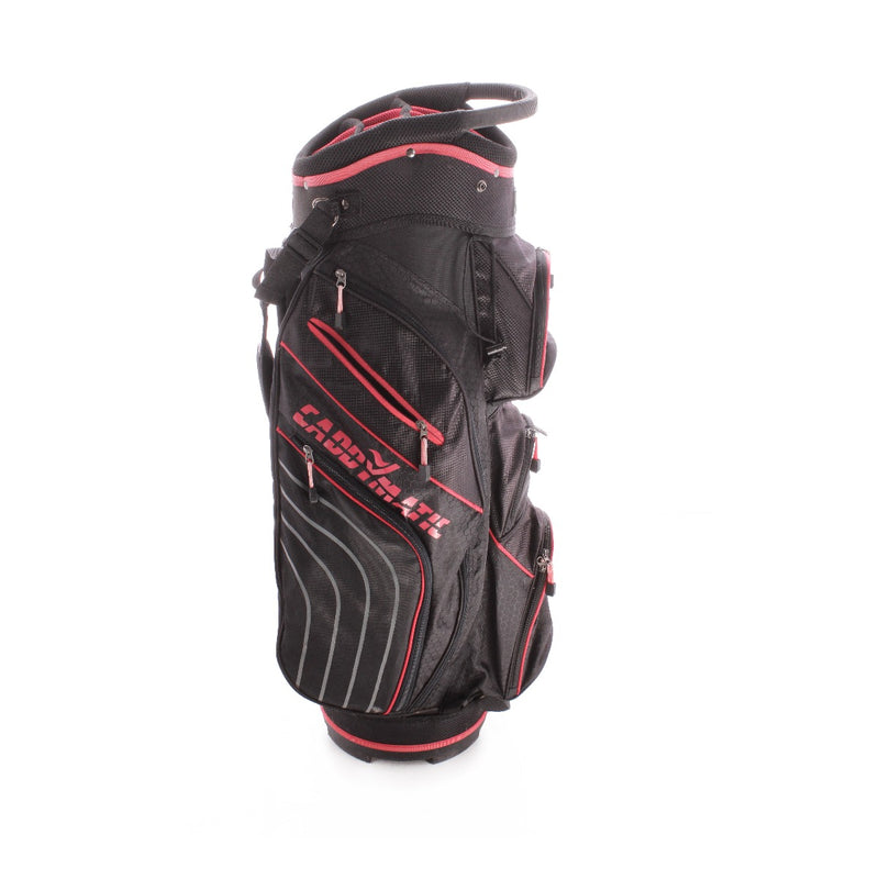 Caddymatic Second Hand Cart Bag - Black/Red