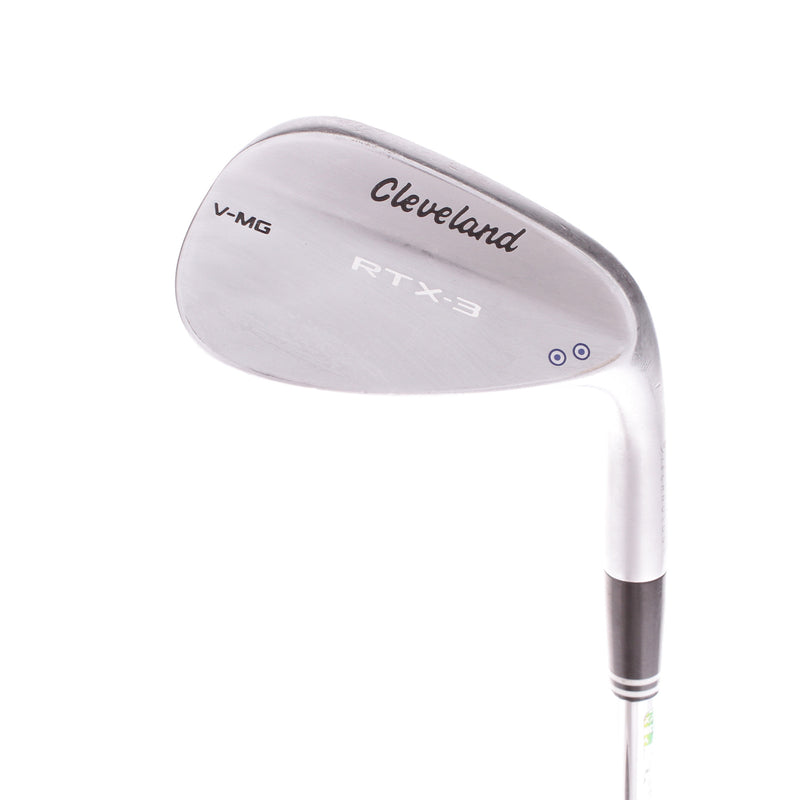 Cleveland RTX 3 Chrome Steel Men's Right Hand Approach Wedge 50 Degree 10 Bounce Wedge - Dynamic Gold