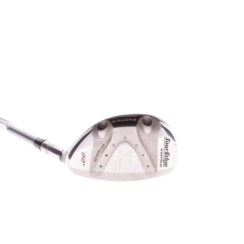 Tour Edge Exotics Graphite Men's Right Hand 4 Hybrid 22 Degree Regular - Exotics Quad