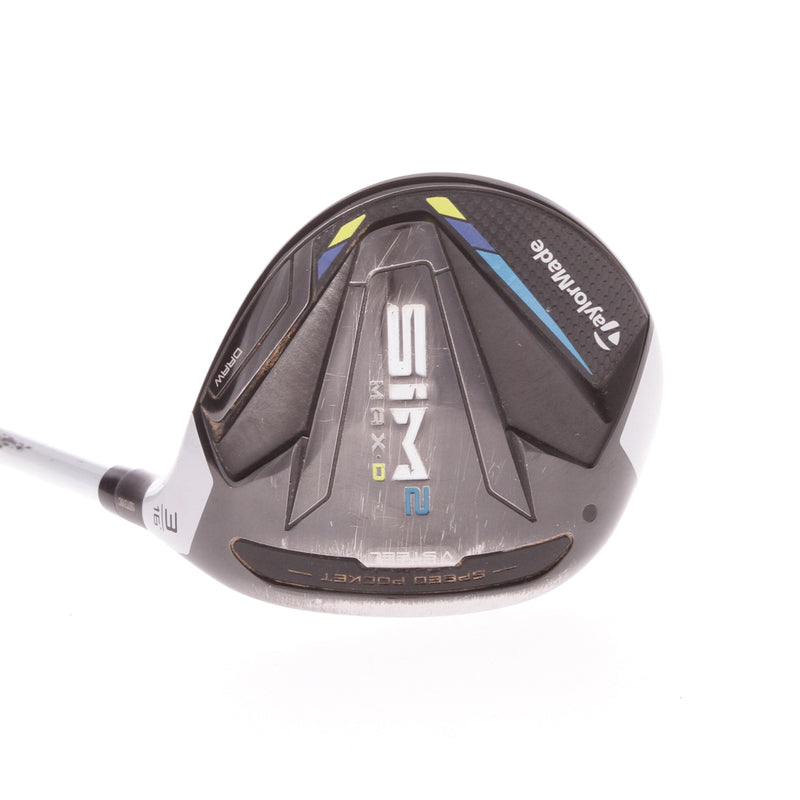 TaylorMade Sim 2 Max D Graphite Men's Right Hand Fairway 3 Wood 16 Degree Regular - Air Speeder 45