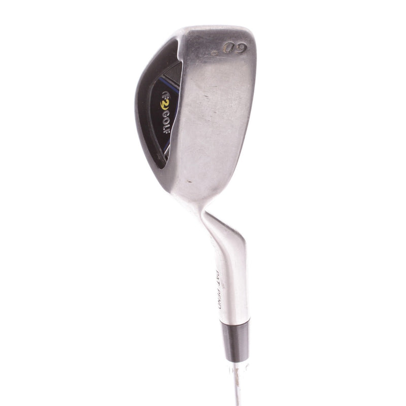 F2 Golf F2-SS Steel Men's Right Hand Lob Wedge 60 Degree Wedge - F2