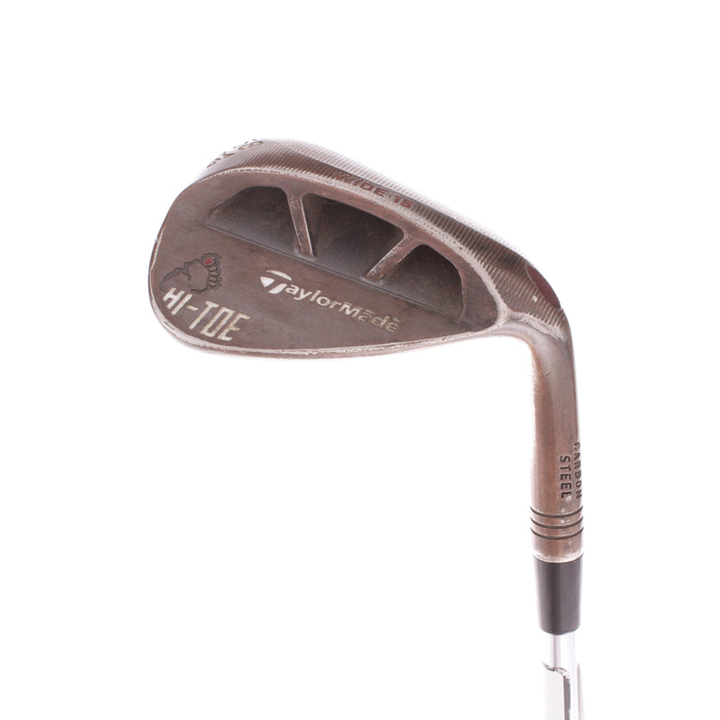 TaylorMade Hi Toe Wide Copper Steel Men's Right Hand Lob Wedge 58 Degree 15 Bounce Wedge - KBS Hi Rev 2.0 115