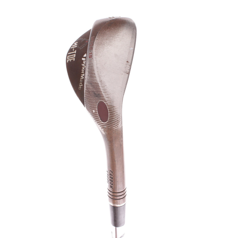 TaylorMade Hi Toe Wide Copper Steel Men's Right Hand Lob Wedge 58 Degree 15 Bounce Wedge - KBS Hi Rev 2.0 115