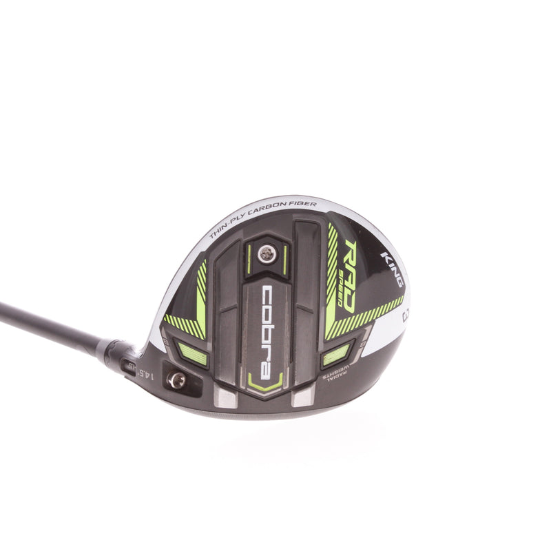 Cobra Rad Speed Graphite Men's Right Hand Fairway 3 Wood 14.5 Degree Regular - Fujikura Motore 6r