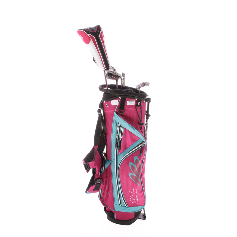 Golphin GFL+[Brand New) Graphite Ladies Right Hand Driver,7,9,SW Putter Plus Stand Bag Ladies - Golphin