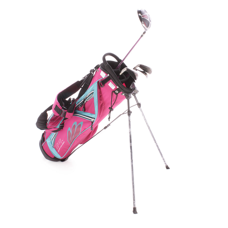 Golphin GFL+[Brand New) Graphite Ladies Right Hand Driver,7,9,SW Putter Plus Stand Bag Ladies - Golphin