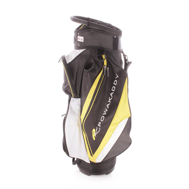 Powakaddy Second Hand Cart Bag - Black/White/Yellow