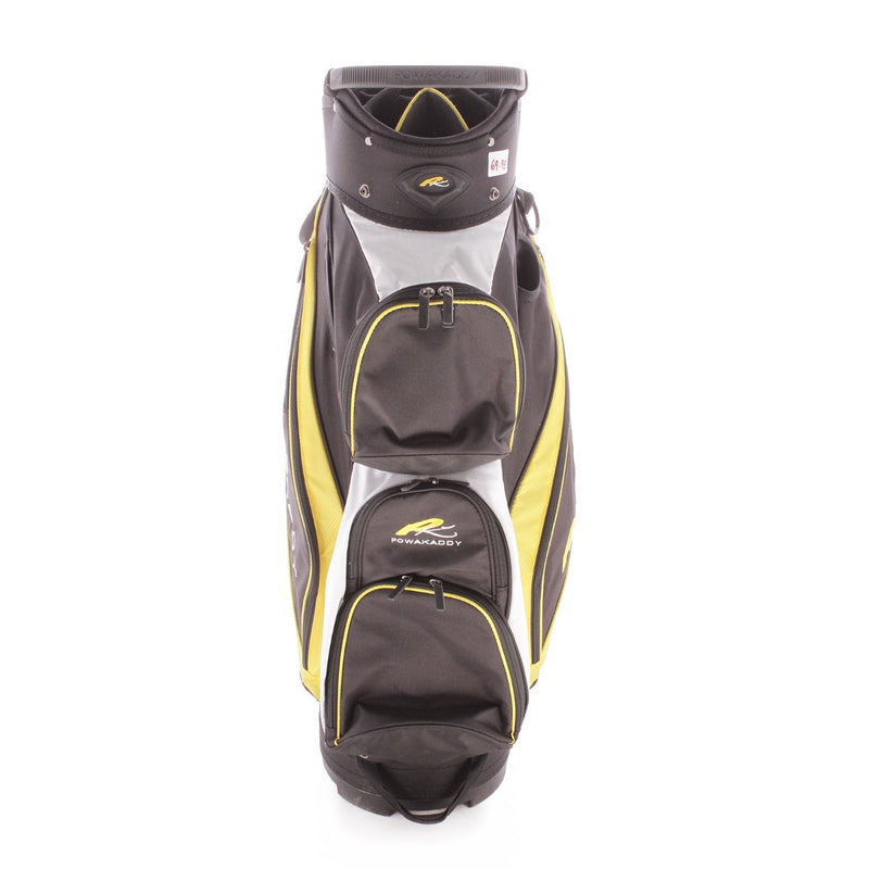 Powakaddy Second Hand Cart Bag - Black/White/Yellow