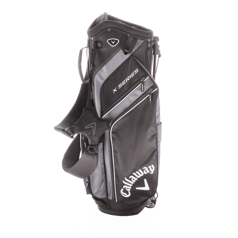 Callaway X Series Second Hand Stand Bag - Black/White