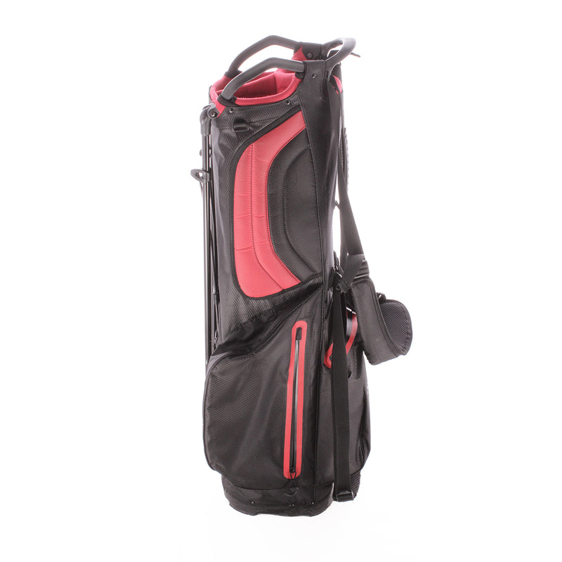 Titleist Second Hand Sta Dry Stand Bag - Black/Red