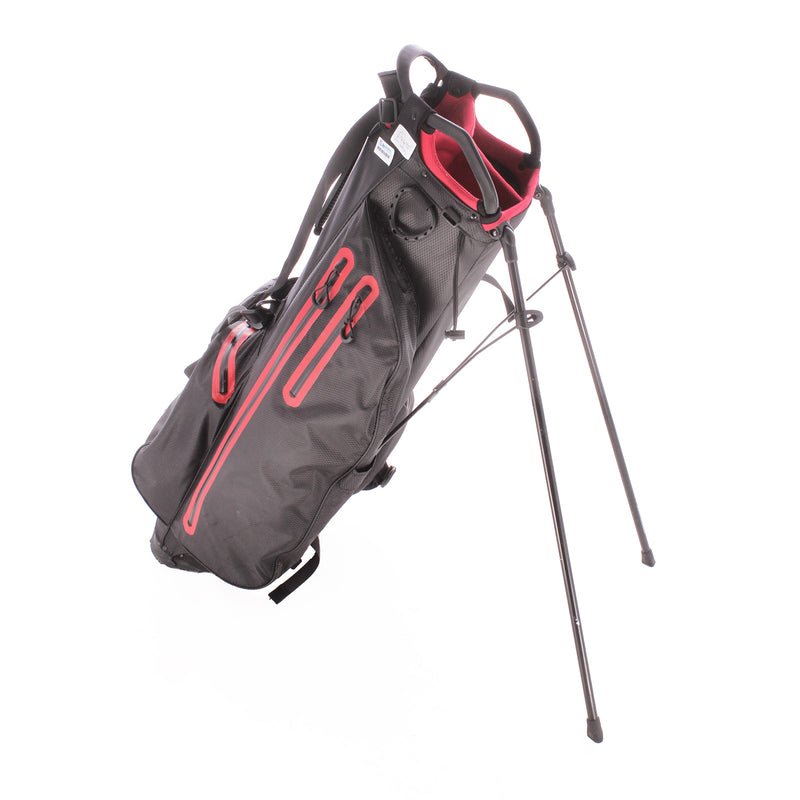 Titleist Second Hand Sta Dry Stand Bag - Black/Red