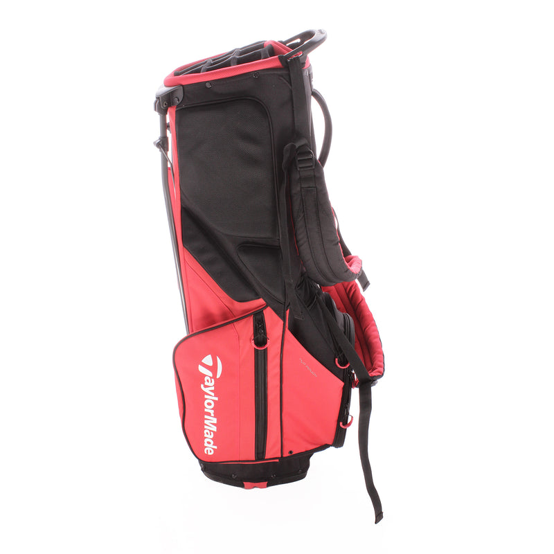 Taylor Made Second Hand FlexTech 14 Way Stand Bag - Black/Red