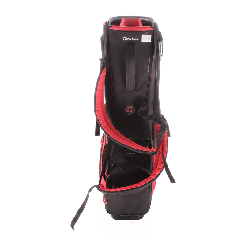 Taylor Made Second Hand FlexTech 14 Way Stand Bag - Black/Red