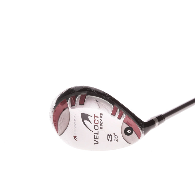 Benross Veloct Escape Graphite Mens Left Hand 3 Hybrid 20 Degree Regular - Prolaunch Platinum