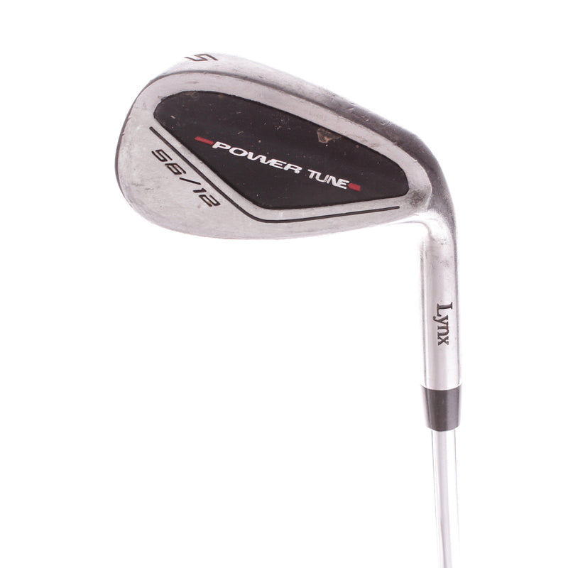 Lynx Powertune Steel Mens Right Hand Sand Wedge 56 Degree 12 Bounce Wedge - Lynx