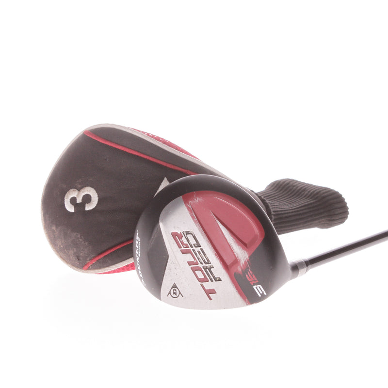 Dunlop Tour Red Graphite Men's Left Hand Fairway 3 Wood 15 Degree Regular - Dunlop 55g