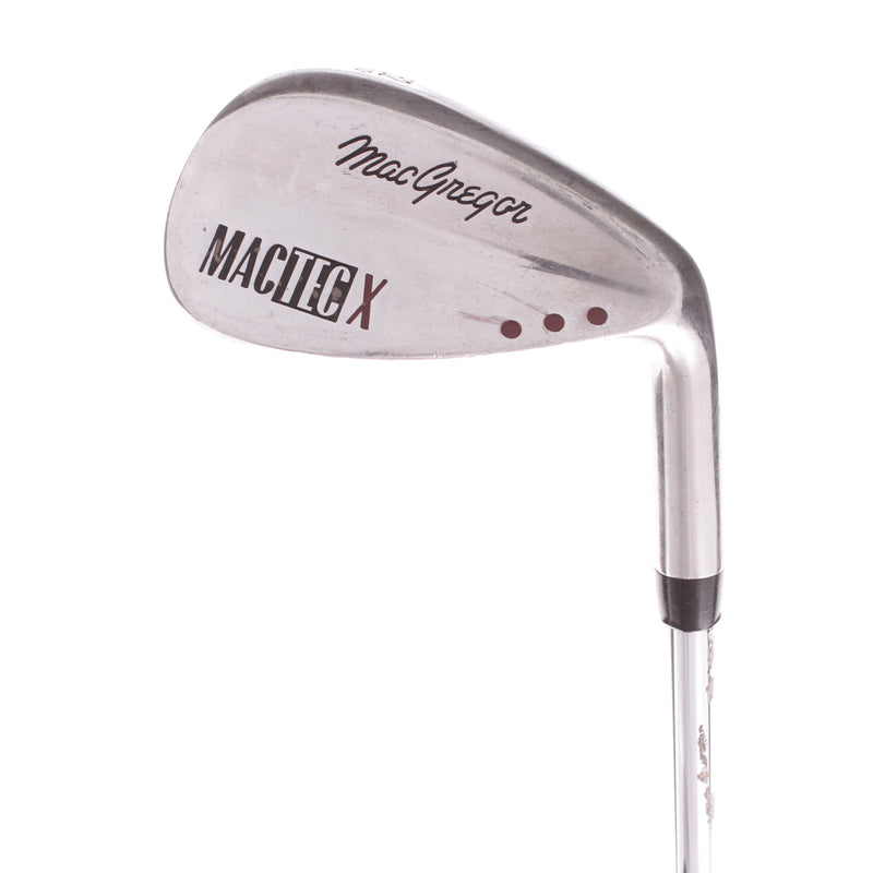 MacGregor Mactec X Steel Men's Right Hand Gap Wedge 52 Degree 10 Bounce Wedge - MacGregor