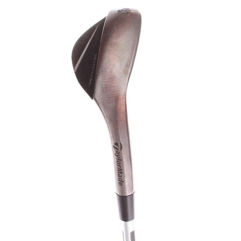 TaylorMade Milled Grind Hi Toe Steel Mens Right Hand Sand Wedge 56 Degree 10 Bounce Wedge - KBS Hi Rev 2.0