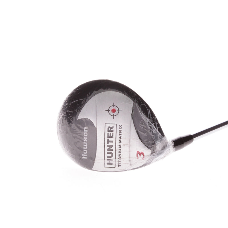 Howson Hunter Titanium Matrix Steel Men's Left Hand Fairway 3 Wood 15 Degree Regular - True Temper