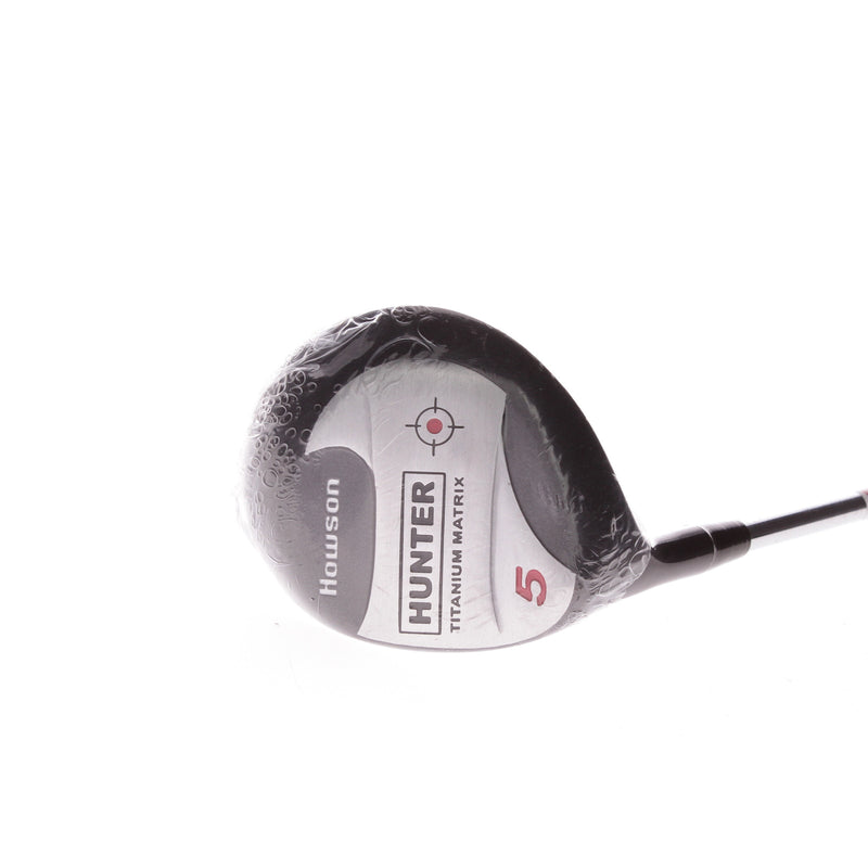 Howson Hunter Titanium Matrix Steel Men's Left Fairway 5 Wood 18 Degree Regular - True Temper