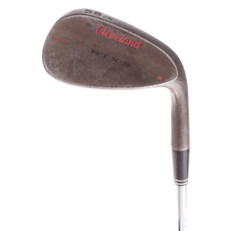 Cleveland RTX 3 VLG Steel Men's Right Hand Lob Wedge 58 Degree 6 Bounce Wedge - Dynamic Gold