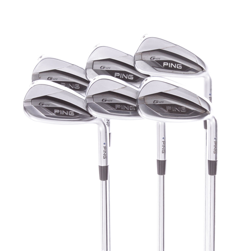 Ping G425 Steel Men's Right Hand Irons 7-SW + UW Blue Dot Regular - Ping AWT 2.0