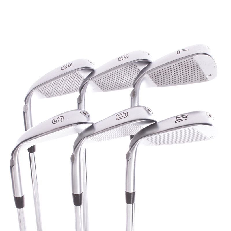 Ping G425 Steel Men's Right Hand Irons 7-SW + UW Blue Dot Regular - Ping AWT 2.0