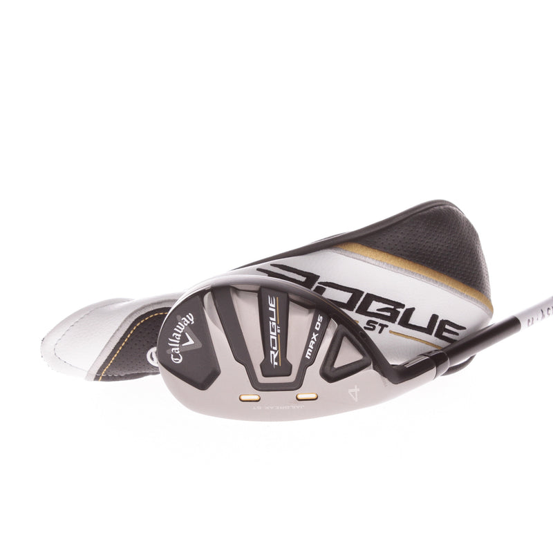 Callaway Rogue ST Max OS Graphite Mens Left Hand 4 Hybrid 22 Degree Senior - Chypher 50