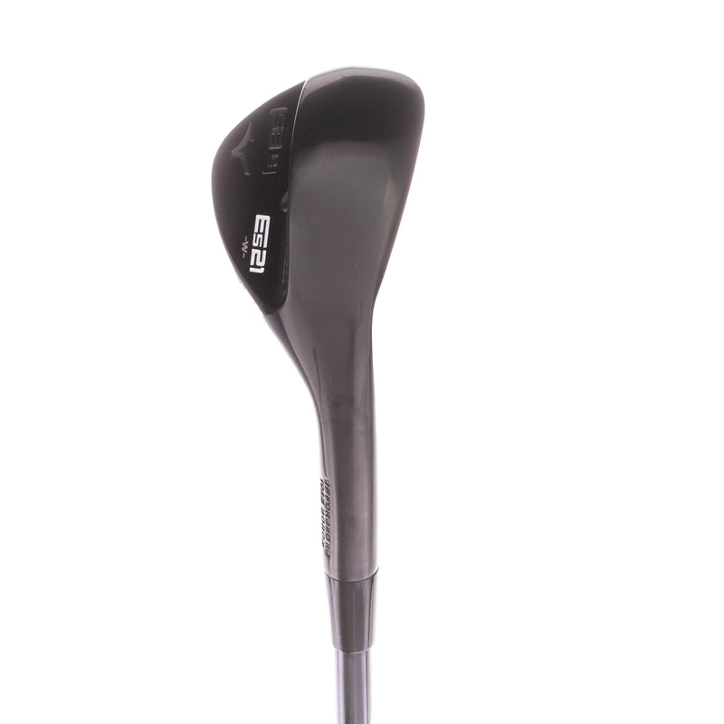 Mizuno ES21 Black Steel Mens Right Hand Lob Wedge 58 Degree 12 Bounce Wedge - KBS Hi Rev 2.0 115g