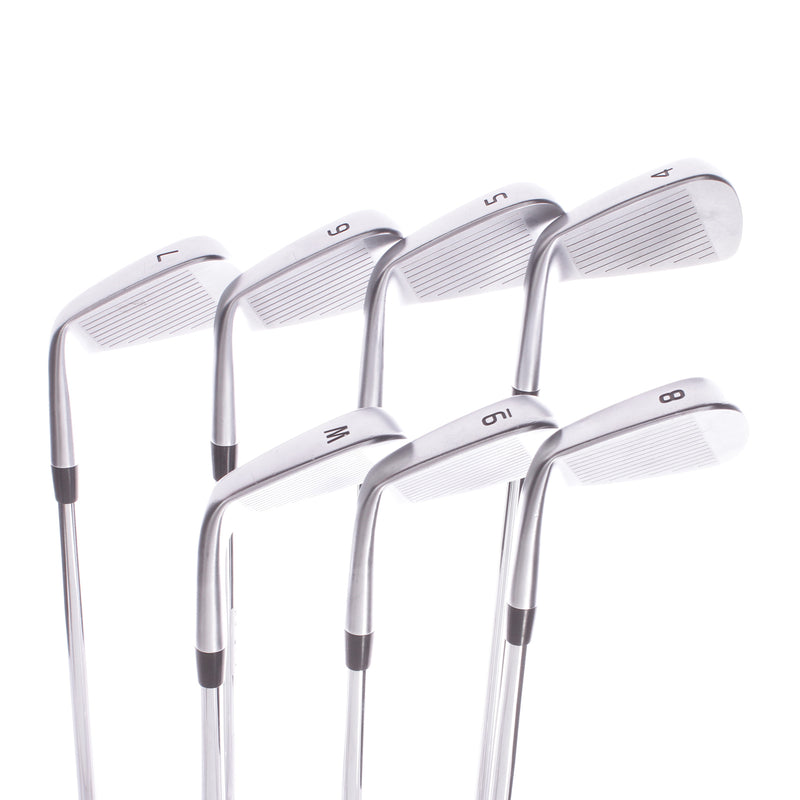 Ping Blueprint Steel Men's Right Hand Irons 4-PW Blue Dot Stiff - Dynamic Gold 120 S300