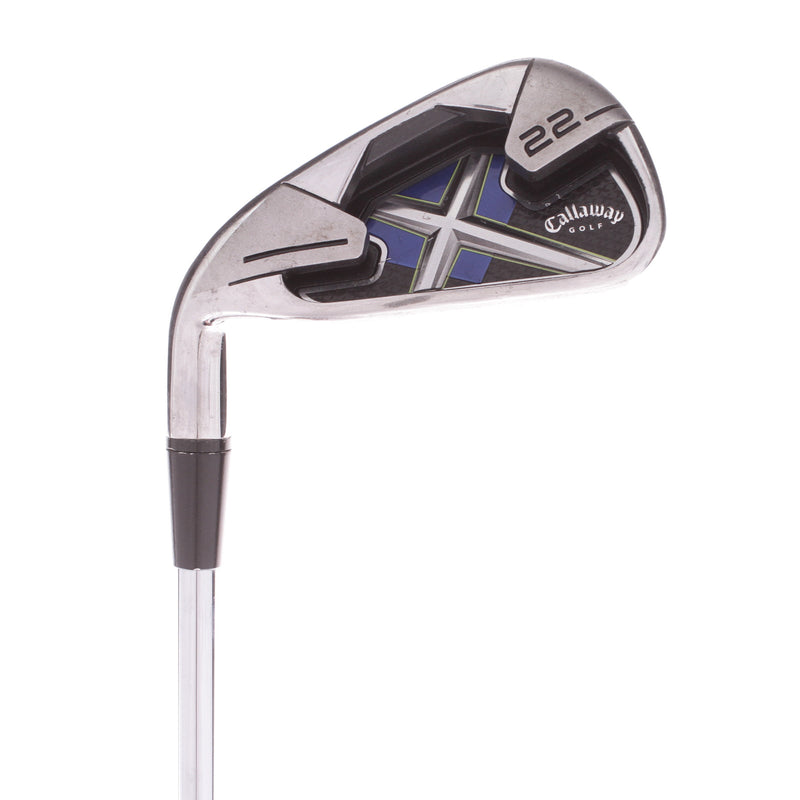 Callaway x22 Steel Men's Left Hand 6 Iron Stiff - Dynamic Gold S300