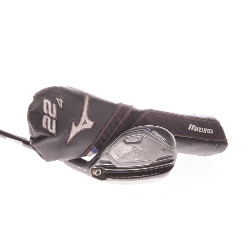 Mizuno CLK Graphite Mens Right Hand 4 Hybrid 22 Degree Regular - Speeder 75