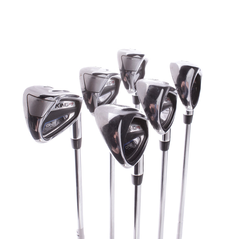 Cobra F9 One Length Steel Men's Right Hand Irons 5-PW Stiff - KBS Tour